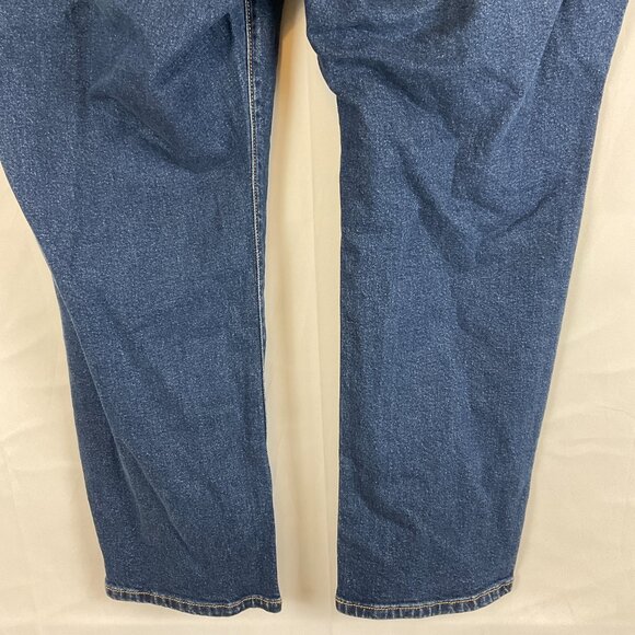 Torrid Blue Straight Leg Jeans with Classic Fit - Picture 9 of 11